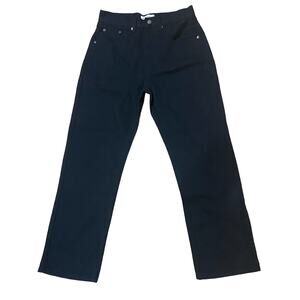 Mens Beyond The Limit Jet Black Premium Denim Jeans NEW Size: W32_ L30